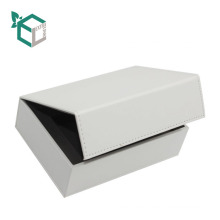 Delicate cardboard book shape Leather PU magnetic creative design environmental gift boxes